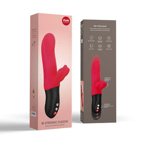 FUN FACTORY - BI STRONIC FUSION DUAL PULSATOR INDIA RED FUN FACTORY