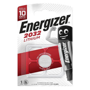 ENERGIZER - БАТАРЕЯ ЛИТИЕВАЯ КНОПОЧНАЯ CR2032 3В 1 ШТ.