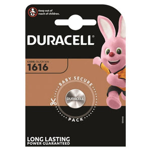 DURACELL - ПИТАЮЩАЯ БАТАРЕЯ LITIO CR1616 3 В 1 ШТ.