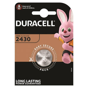 DURACELL - ПИТАЮЩАЯ БАТАРЕЯ LITIO CR2430 3 В 1 ШТ.