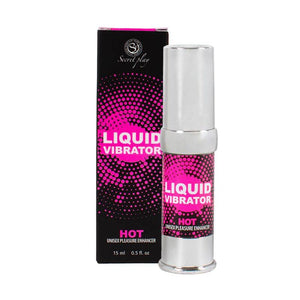 SECRETPLAY - ŠĶIDRAIS VIBRATORS SPĒCĪGS STIMULATORS 15 ML