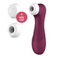 SATISFYER — PRO 2 ПОКОЛЕНИЕ 3 ВИННО-КРАСНОЕ BLUETOOTH И ПРИЛОЖЕНИЕ
