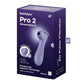SATISFYER — PRO 2 ПОКОЛЕНИЕ 3 ВИННО-КРАСНОЕ BLUETOOTH И ПРИЛОЖЕНИЕ