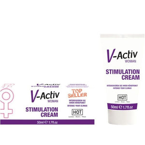 ГОРЯЧИЙ - КРЕМ-СТИМУЛЯТОР V-ACTIV ДЛЯ ЖЕНЩИН 50 МЛ