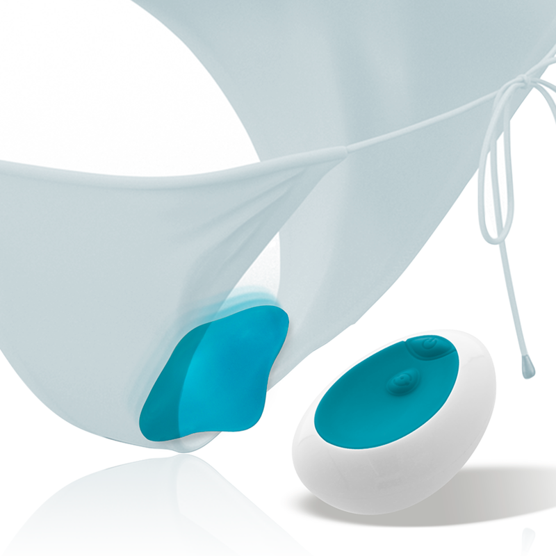 INTENSE - SAMANTHA PANTIE REMOTE CONTROL BLUE INTENSE FUN