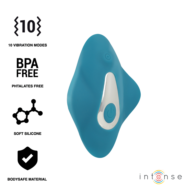 INTENSE - SAMANTHA PANTIE REMOTE CONTROL BLUE INTENSE FUN