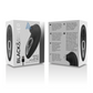 BLACK&SILVER Drake Deluxe Sucking Vibe Rechargeable Silicone Black in packaging, featuring clitoral suction stimulator.
