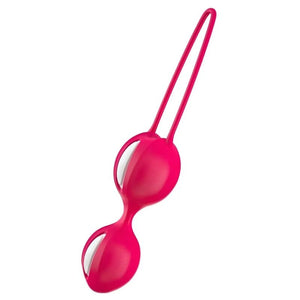 FUN FACTORY - SMARTBALLS DUO WHITE/INDIA RED FUN FACTORY