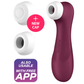 SATISFYER — PRO 2 ПОКОЛЕНИЕ 3 ВИННО-КРАСНОЕ BLUETOOTH И ПРИЛОЖЕНИЕ