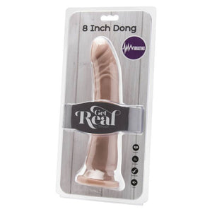 GET REAL - DONG 20,5 CM VIBRATING SKIN GET REAL