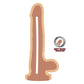 GET REAL - DUAL DENSITY DILDO 18 CM BALLS SKIN GET REAL