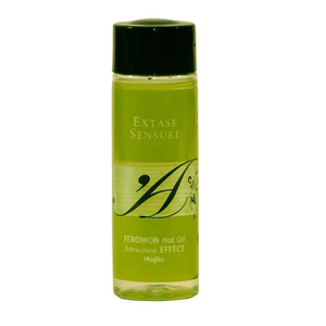 EXTASE SENSUAL - HEAT EFFECT MASSAGE OIL WITH MOJITO PHEROMONES 100 ML - LoveYou.lv
