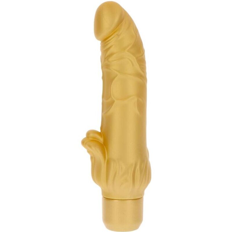GET REAL - GOLD DICKER STIM VIBRATOR GOLD GET REAL
