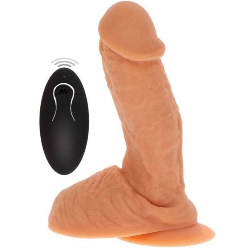 GET REAL - SILIKONA VIBRĒJOŠA DILDO ĀDA