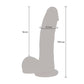 GŪTIET ĪSTU - MAGNĒTISKĀ PULSE UZTICOS DILDO ĀDU