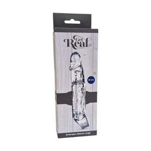 GET REAL - EXTENSION LONG 19 CM TRANSPARENT GET REAL