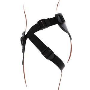GET REAL - STRAP-ON DELUXE HARNESS BLACK GET REAL