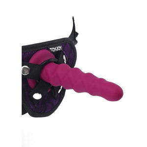 GET REAL - RIBBED DONG 12 CM RED GET REAL