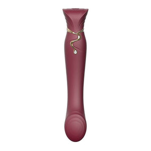 ZALO - QUEEN SET PULSE WAVE CLIT STIM RED ZALO