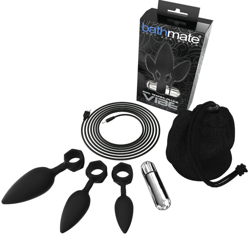 BATHMATE - ANAL TRAINING PLUGS VIBE BATHMATE