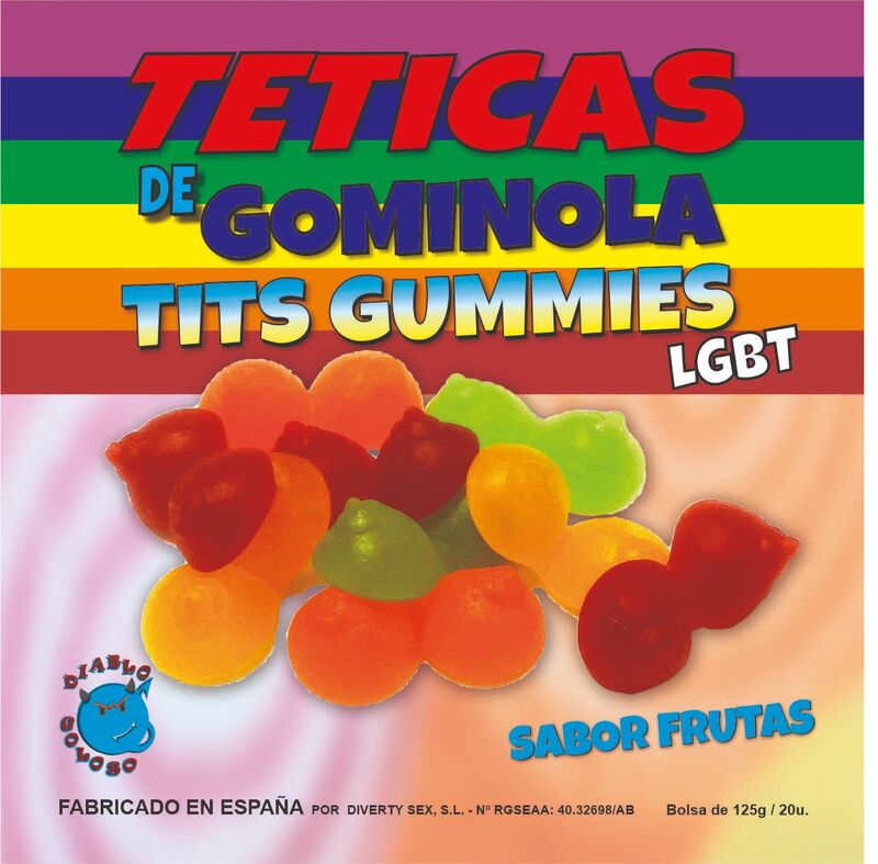 DIABLO GOLOSO - MIRDZĪGU GUMMY TĒTIKAS ASORTTI