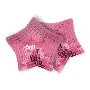 OHMAMA FETISH - PINK SEQUINED STAR NIPPLES COVERS OHMAMA FETISH