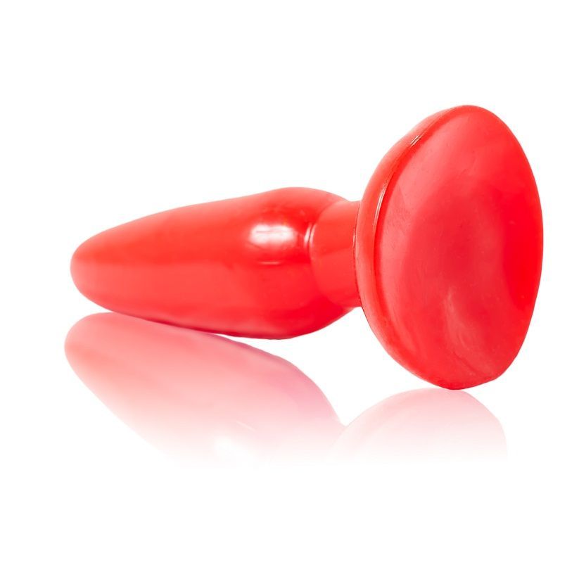BAILE - SMALL RED ANAL PLUG 15 CM - LoveYou.lv