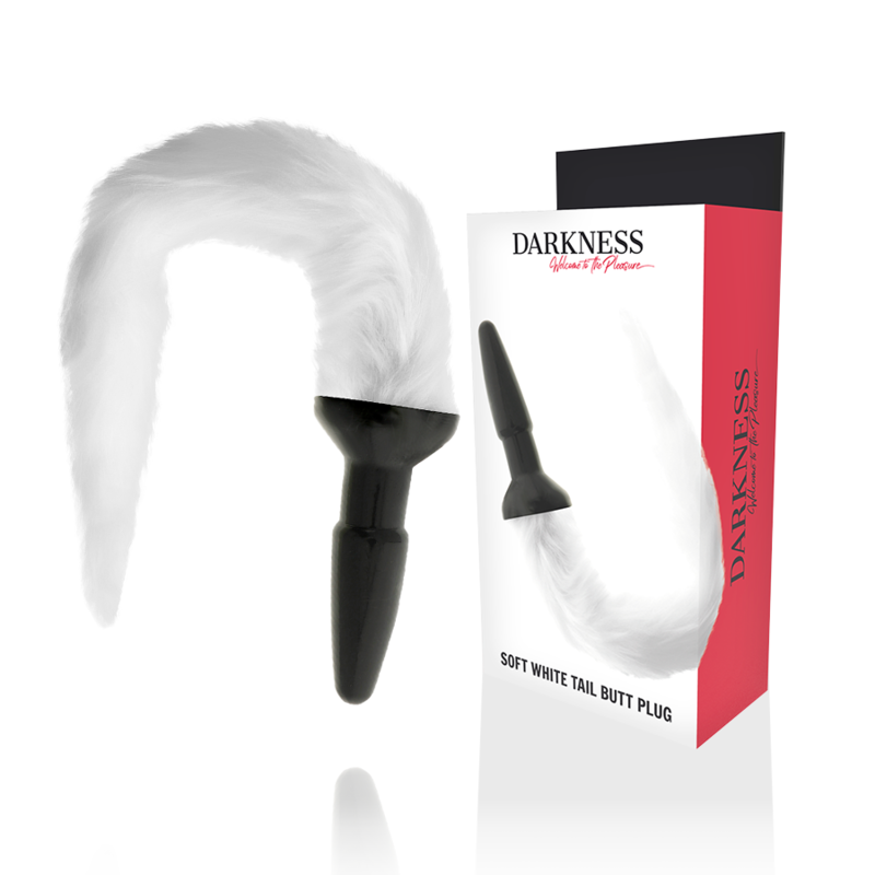 TUMŠUMS - SILIKONA ANĀLAIS KOPĶIS AR BALTU ASTI