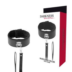 DARKNESS - LINED NECKLACE WITH TITANIUM CHAIN DARKNESS BONDAGE