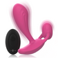 Pink Intense Shelly Plug Anal Vibrator with Remote Control for Enhanced Stimulation