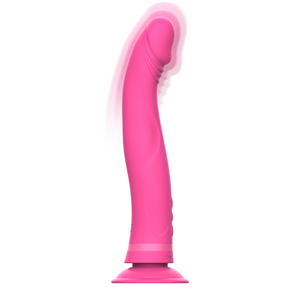INTENSE - MICHELANGELO PINK SILICONE VIBRATOR DILDO INTENSE FUN