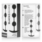 Packaging of Black&Silver Harry Anal Rosary Silicone Beads, 14 cm, designed for beginners with smooth, body-friendly material.