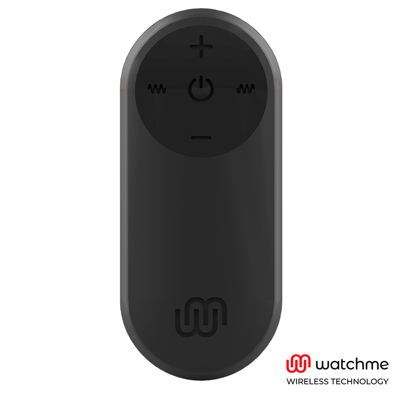 WATCHME Universal Control Remote for Sex Toys, Black, with Vibrations and Functions Control