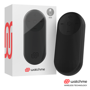 WATCHME Universal Remote Control in black with packaging, compatible with Watchme technology for synchronized toy control.