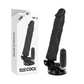 BASECOCK — REĀLISTS VIBRATĀRA TĀLVADĪBAS PULTS FLESH 21 CM -O- 4 CM