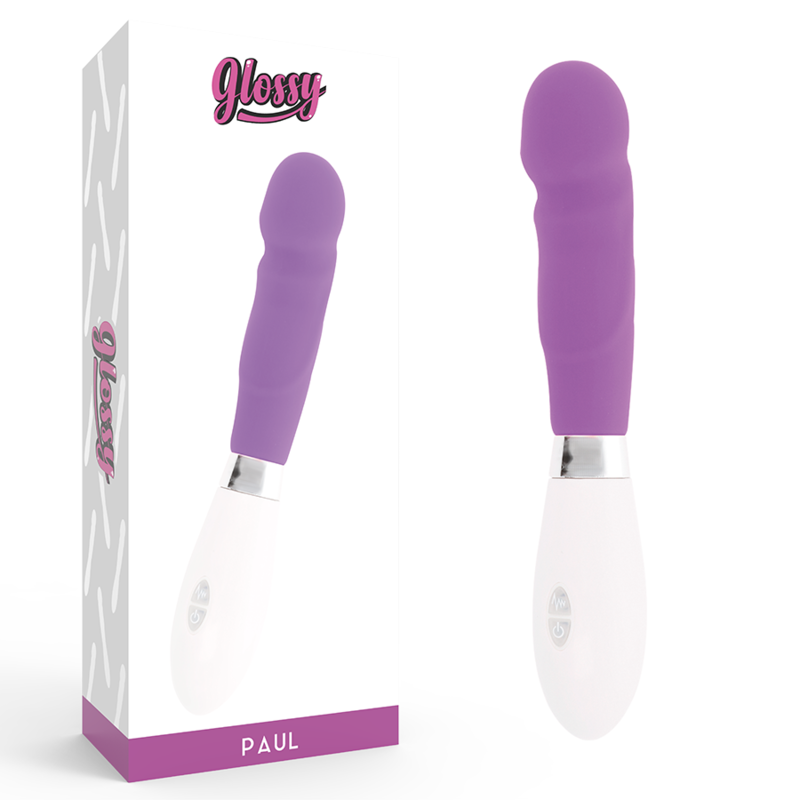 ГЛЯНЦЕВЫЙ - PAUL VIBRATOR ФИОЛЕТОВЫЙ