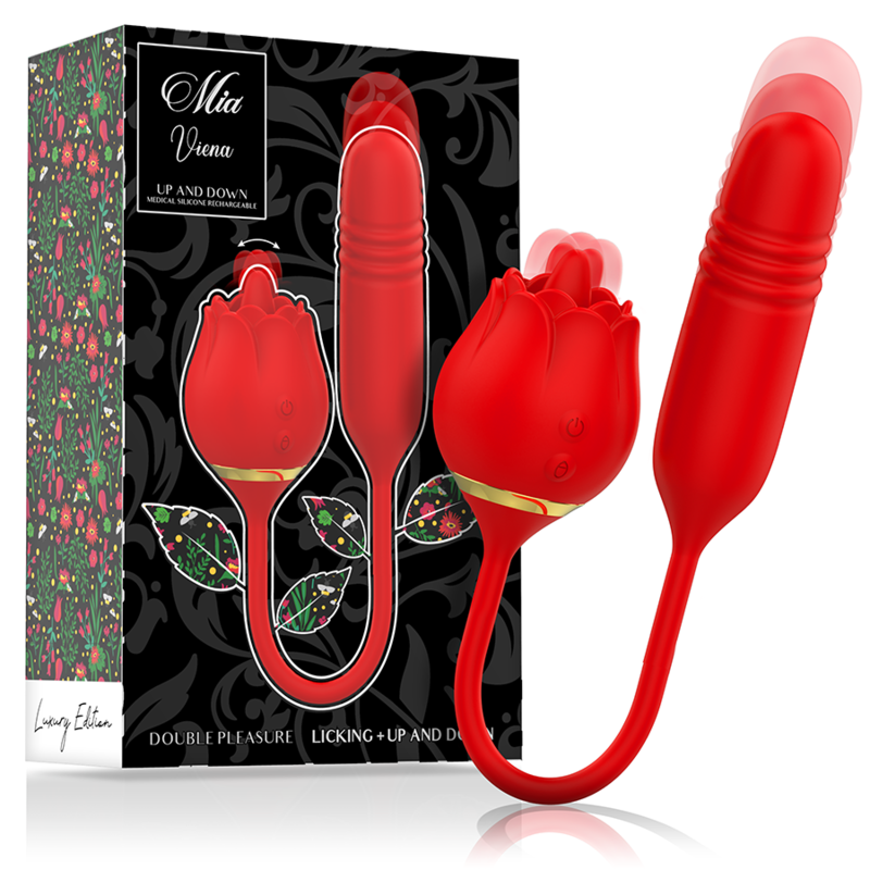 MIA - VIENNA DOUBLE PEASURE LICKING + UZ AUGŠU UN LEJU