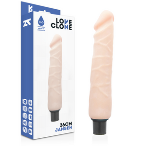 LOVECLONE - JANSEN САМОСМАЗЫВАЮЩИЙСЯ ВИБРАТОР 26 СМ -O- 4.2 СМ