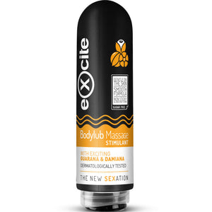 EXCITE - BODYLUB MASĀŽAS STIMULĒJOŠAIS GUARANS 200 ml