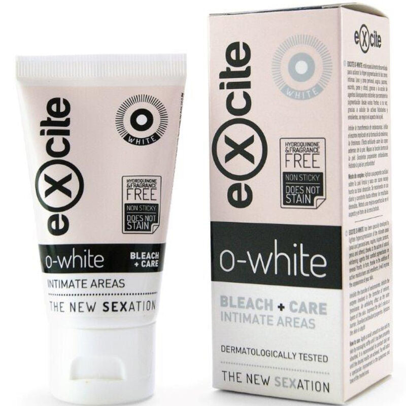EXCITE - O WHITE ОТБЕЛИВАТЕЛЬ + УХОД ЗА ИНТИМНЫМИ ЗОНАМИ 50 МЛ