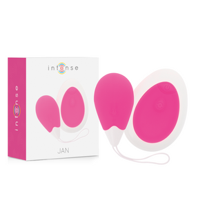 INTENSE - JAN EGG ВИБРАТОР ПУЛЬТ ДИСТАНЦИОННОГО УПРАВЛЕНИЯ РОЗОВЫЙ