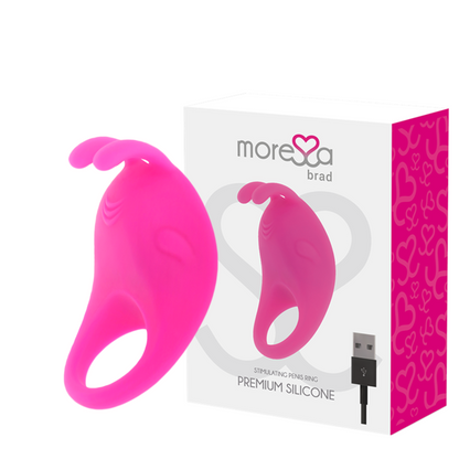 MORESSA - BRAD PREMIUM SILICONE ПЕРЕЗАРЯЖАЕМЫЙ РОЗОВЫЙ