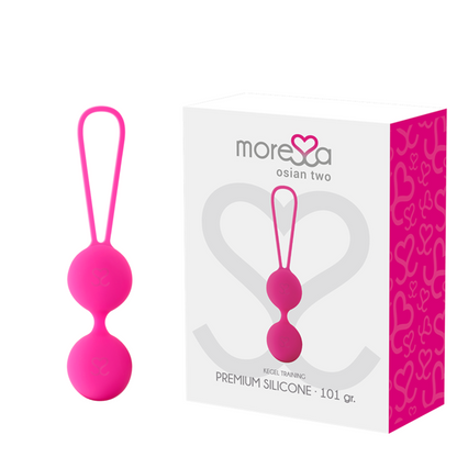 Moresa - osian divu premium silikonu rozā