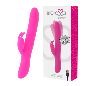 MORESSA - SOMER PREMIUM VIBRATOR WITH MULTIPLE ROTATION MORESSA