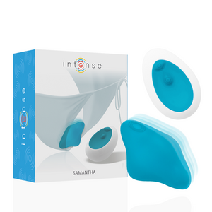 INTENSE - SAMANTHA PANTIE REMOTE CONTROL BLUE INTENSE FUN