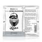 BlackHole Anal Extra Dilatation water-based gel 6ml packet with gorilla mascot wearing a cap labeled 'Relax'.