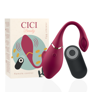 CICI BEAUTY - ПРЕМИУМ СИЛИКОНОВЫЙ ЯЙЦО ВИБРАТОР С ПУЛЬТОМ УПРАВЛЕНИЯ