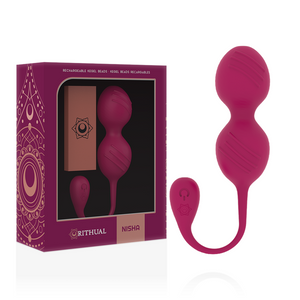 RITHUAL — NISHA UZLĀDĒJAMĀ VIBRĒJOŠĀ KEGEL BALLS ORCHID