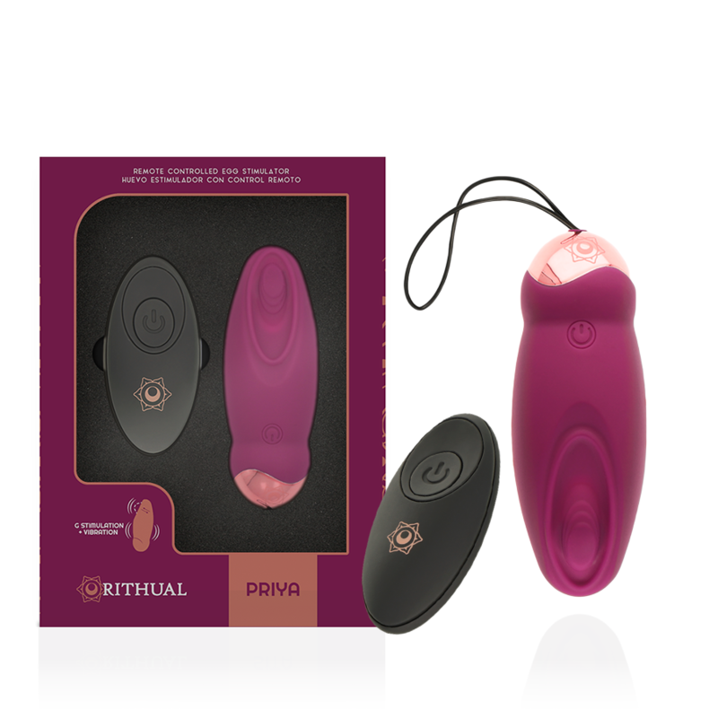 RITHUAL - PRIYA EGG ПУЛЬТ ДИСТАНЦИОННОГО УПРАВЛЕНИЯ G-SPOTH + ВИБРАЦИЯ