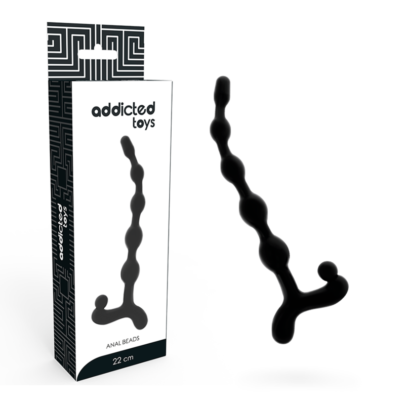 ADDICTED TOYS - АНАЛЬНЫЕ ШАРЫ 22 СМ ЧЕРНЫЕ